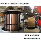 Máquina inoxidable de la vacuometalización del color PVD del negro del oro de Rose del oro de la placa de la hoja de acero de la eficacia alta