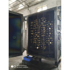 Máquina de la vacuometalización del color de cobre PVD del oro de Rose del hardware de la bisagra de puerta del acero inoxidable de la eficacia alta