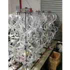 Máquina de alta calidad de la vacuometalización de la fabricación del vidrio PVD de la cristalería de la capacidad grande de Foshan para el color plata de oro