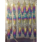 Máquina fácil de la vacuometalización del color PVD del arco iris de las piezas de los SS del acero inoxidable de la operación