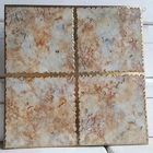 El mosaico de cristal decorativo PVD la máquina del chapado en oro de la máquina de la vacuometalización para la teja