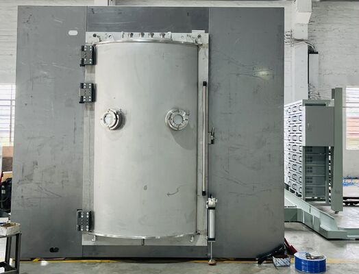 Equipo de acabado de superficie al vacío PVD para piezas de hardware de mini aleaciones Máquina de deposición de prueba de película fina multicolor