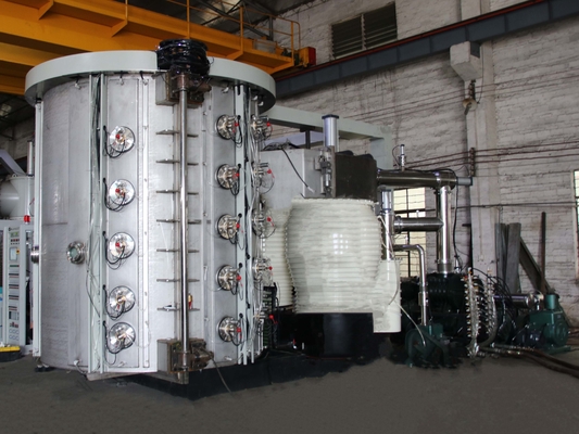 Máquina de vacío óptico Pvd Máquina de recubrimiento por pulverización de vidrio para cerámica, vidrio y metal