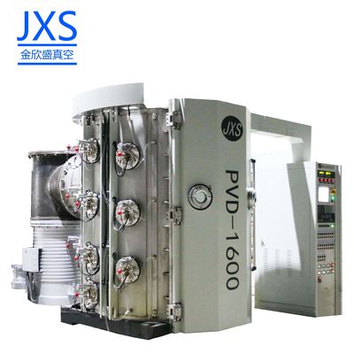 Un buen precio. Foshan JXS máquina de revestimiento de película fina de evaporación al vacío para rosa dorada azul gris negro color en línea