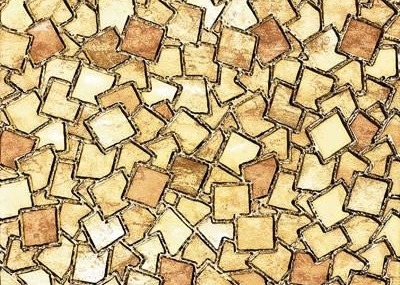 mosaico de vidrio cerámico azulejos cerámicos coloridos PVD Vacuo máquina de cromo de iones de revestimiento