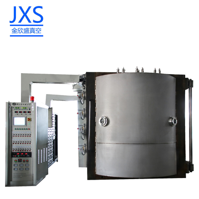 Máquina de revestimiento de metal al vacío PVD para hardware Máquina de revestimiento de iones al vacío PVD revestida con oro de titanio