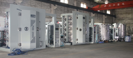 Máquina de recubrimiento PVD de oro de titanio de arco múltiple / equipo de recubrimiento de vacío PVD de oro de acero inoxidable para cerámica