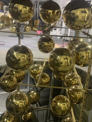 Máquina de revestimiento PVD de oro de titanio de arco múltiple de gran capacidad duradera