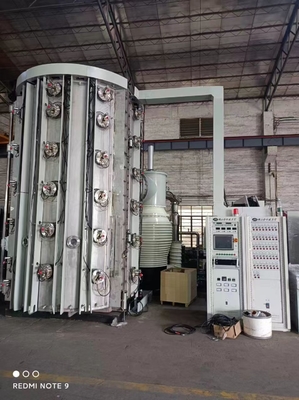 Máquina de revestimiento de vidrio de vidrio Pvd para el color de plata dorada