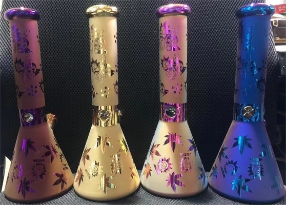 Máquina de revestimiento de vidrio de vidrio Pvd para el color de plata dorada