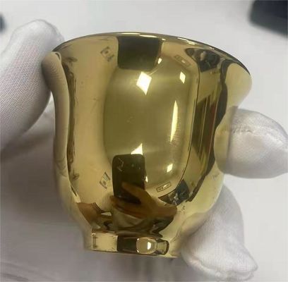 Perlas de vidrio Perlas de semilla Oro Marrón Máquina de recubrimiento PVD multicolor al vacío