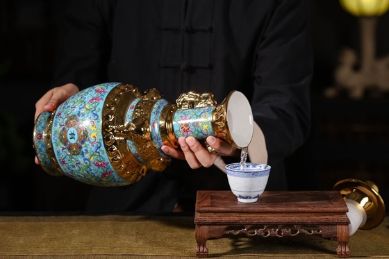 Máquina de recubrimiento PVD de gran capacidad de alta calidad de cerámica de color dorado