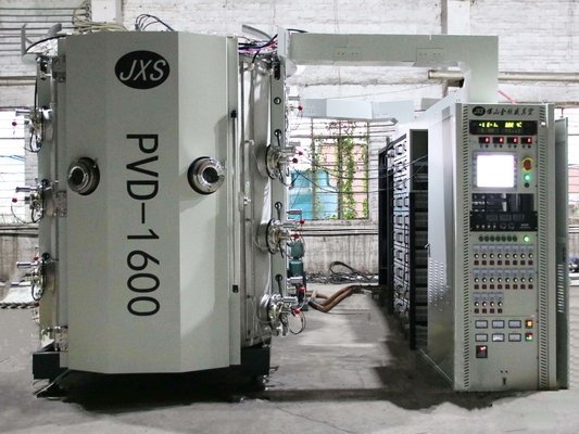 Máquinas de revestimiento de metallización PVD de alto vacío Máquina para planta de metallización de cromo de plástico PVD