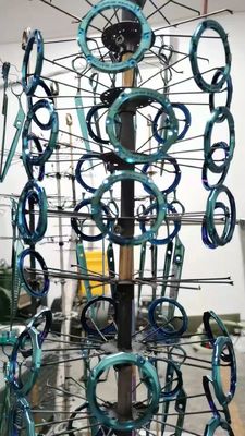 Máquina de revestimiento PVD de oro titanio para porta toallas y estantes