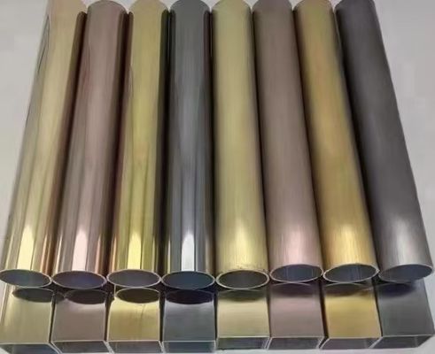 Máquina automática de revestimiento de oro de acero inoxidable PVD Máquina de revestimiento de vacío PVD de segunda mano