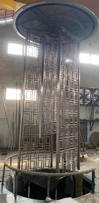 Equipo de revestimiento PVD de acero inoxidable con sustrato de vidrio