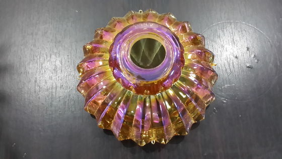 Máquina de recubrimiento con vacío de pulverización por magnetrón para recubrimiento similar al cromo del eje de la rueda del automóvil