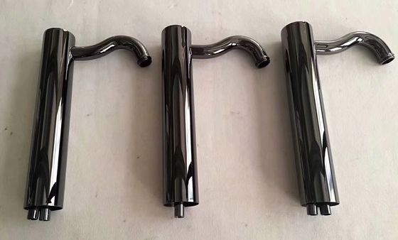 Máquina de recubrimiento óptico profesional de vacío PVD personalizada Sistema de deposición de pulverización de visión trasera