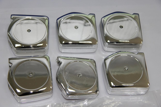 Máquina de recubrimiento por vacío de cromo PVD de evaporación térmica de 2 puertas vertical