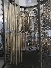 Reloj de acero inoxidable de alta gama de alta gama de oro PVD máquina de recubrimiento al vacío
