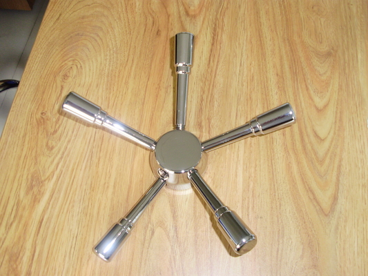 Máquina de recubrimiento de nitruro de titanio de plata de acero inoxidable de gran capacidad