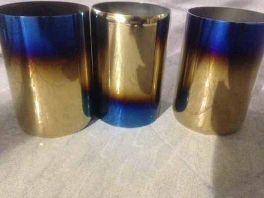 Sistema de pulverización de relojes PVD de acero inoxidable de alta eficiencia