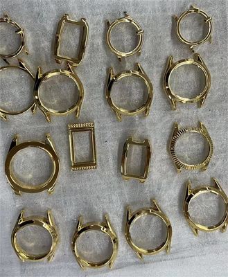 Máquina de recubrimiento de metal de oro PVD para cadenas, anillos