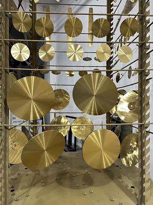 Máquina de recubrimiento al vacío de cerámica de alta capacidad de producción para oro y plata