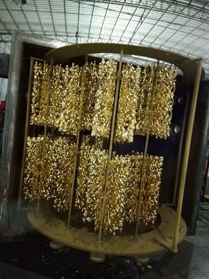 Máquina de recubrimiento de PVD Máquina de recubrimiento de pulverización por magnetrón para hardware de acero inoxidable / relojes / joyas / palos de golf / marco de gafas