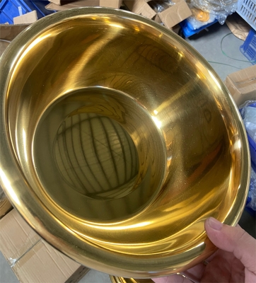 Máquina de recubrimiento de oro de alta capacidad para muebles metálicos Pvd