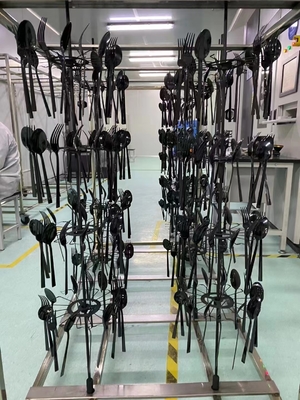 Máquina de recubrimiento PVD de cubiertos de acero inoxidable Cámara de enfriamiento indirecta