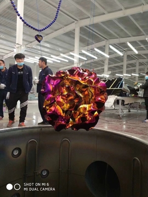 Máquina de recubrimiento de titanio PVD al vacío para artículos quirúrgicos