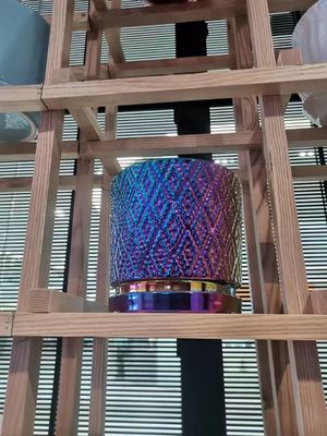 Equipo de revestimiento de acero inoxidable de chapa PVD de titanio y oro para muebles