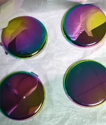 Maquinaria de revestimiento de vacío de acero inoxidable para el color del arco iris dorado