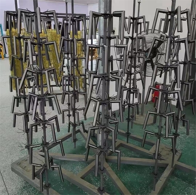 Máquina de recubrimiento al vacío PVD vertical con sistema de calefacción