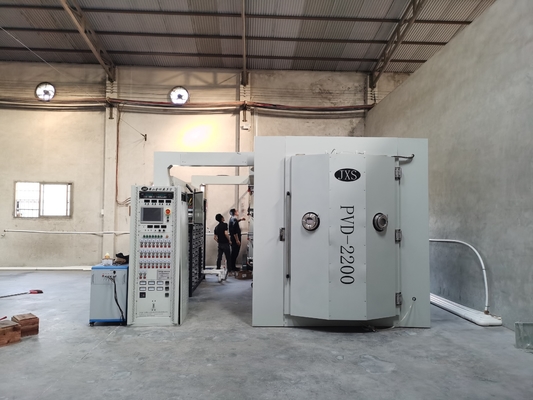 Máquina de revestimiento PVD de oro de titanio de gran rendimiento
