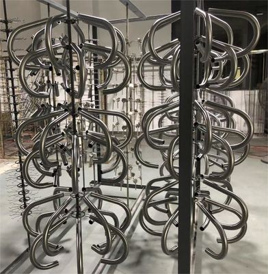 Dispositivos decorativos con tejas de piso de color dorado Máquina de recubrimiento al vacío PVD / Máquina de recubrimiento cerámico