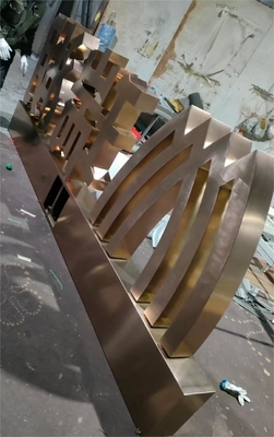 Muebles de acero inoxidable 40 mm máquina de revestimiento de oro PVD