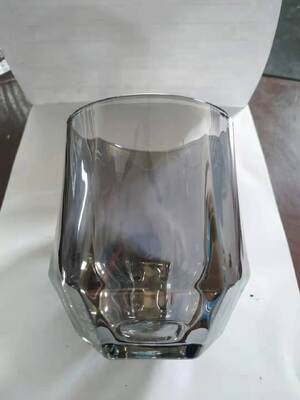 Máquina de recubrimiento de vidrio PVD, equipo de vacío de color brillante para vasos y botellas de vidrio