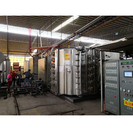Equipo multi de la vacuometalización del ion PVD del arco del mosaico de cristal multi de los colores de la capacidad grande para el oro de plata de oro de Rose