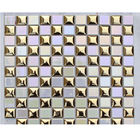 Equipo multi de la vacuometalización del ion PVD del arco del mosaico de cristal multi de los colores de la capacidad grande para el oro de plata de oro de Rose