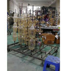 Fabricante de equipamiento multi cristalino de cristal modificado para requisitos particulares de la vacuometalización del ion PVD del arco de la cristalería del tamaño