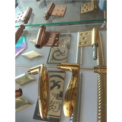 Máquina de recubrimiento de nitruro de titanio PVD para manijas de puertas