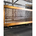 Alta máquina de la vacuometalización del color PVD del negro del oro de Rose del oro de la adherencia para los muebles del acero inoxidable