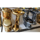 Máquina sanitaria de cerámica durable de la vacuometalización de la plata PVD del oro de Closestool del lavabo de las mercancías de la operación fácil