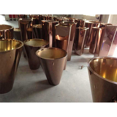 Máquina de recubrimiento al vacío PVD de oro rosa