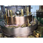 Máquina de la galjanoplastia del vacío PVD del color del negro del oro de Rose del oro de los muebles del acero inoxidable