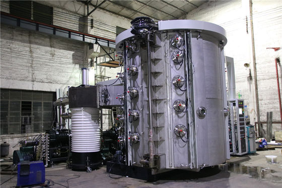 Máquina de capa decorativa colorida de los SS PVD del hardware del metal