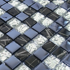 El mosaico de cristal colorido PVD tamaño modificado para requisitos particulares máquina de la vacuometalización