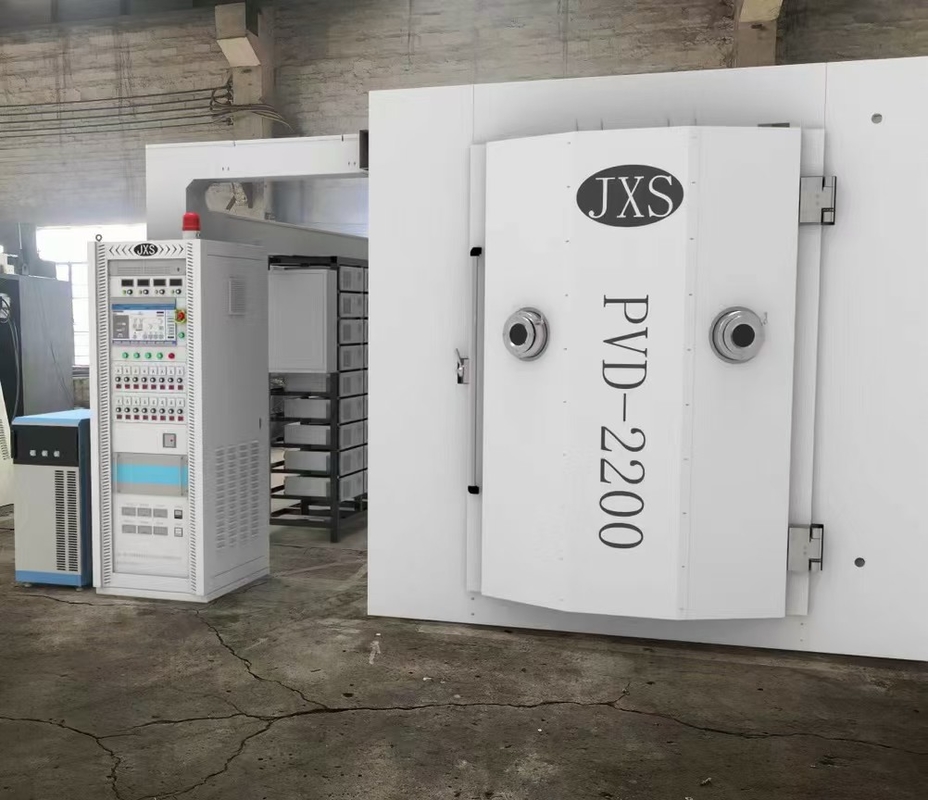JXS Máquina de recubrimiento PVD de utensilios de acero inoxidable de alta capacidad para joyería Accesorios de hardware de vidrio